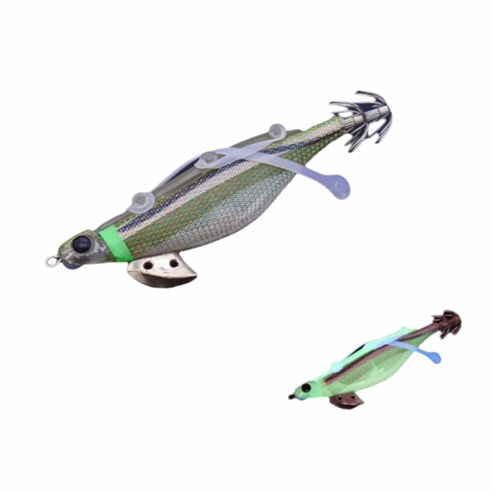 Luminous Design Fishing Hook Lure 3.5# Size Fishing Bait Glow Artificial Lure  Saltwater Fishing