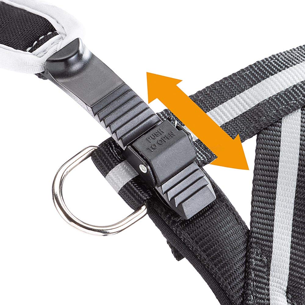 Ferplast ErgoComfort Nordic Care Sele för Mellanstora och Stora Hundar, Storlek 1