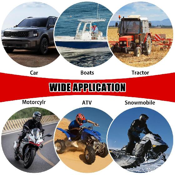 Automatic Fuel Transfer Pump With Auto-Stop, 3.2 GPM Fuel Transfer Pump Battery Powered, 51'' Extra Long Hose, 4 Can Adapters, Portable Fuel Pump