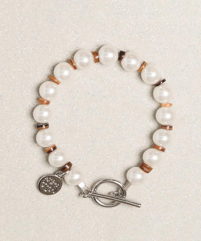 Towtow Archive White Pearl And Shell Bracelet