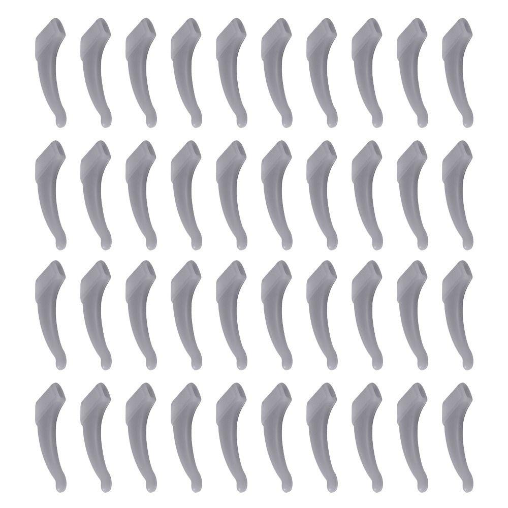 20Pairs Comfortable Silicone Glasses Ear Hooks Anti-slip Anti-fall Eyewear Holder Sunglasses Accessories Grip Men