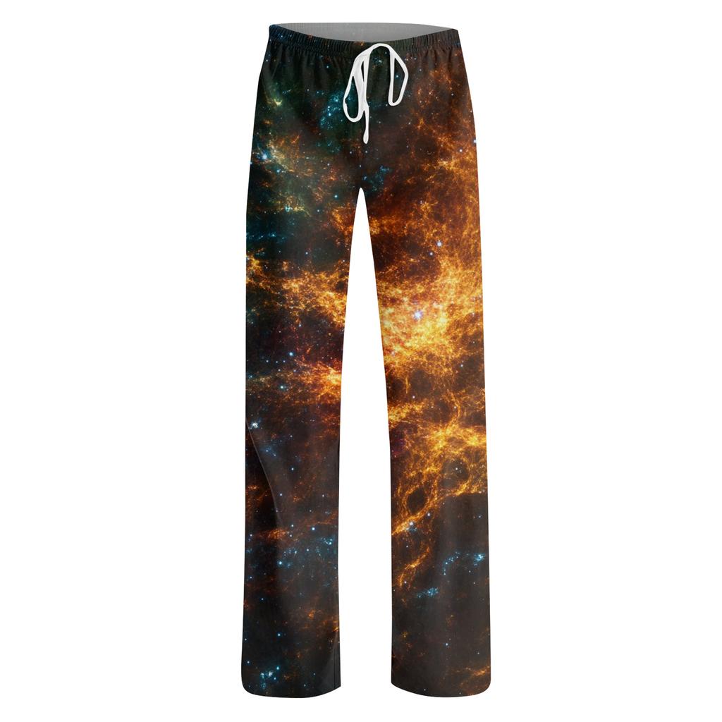 Women's Casual Fashion Women's Sports Home Christmas Pajama Pants Long Pants