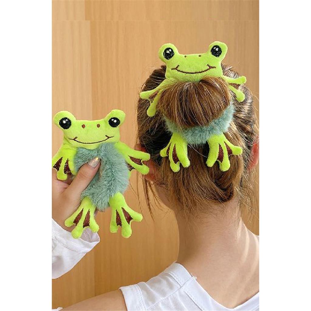 Teddy Bear Plush Bear Furry Bagel Buckle