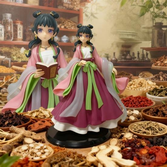 PVC Chinese Style Girl Figure Anime Character Figurine Statue Cartoon Girls Collectible Model Desktop Decoration Ornament Animation Fans Gift