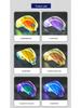 Universal Electroplated High-Definition Lens for Oni Mask Airflite Helmet - Tea Color, Day and Night Compatible