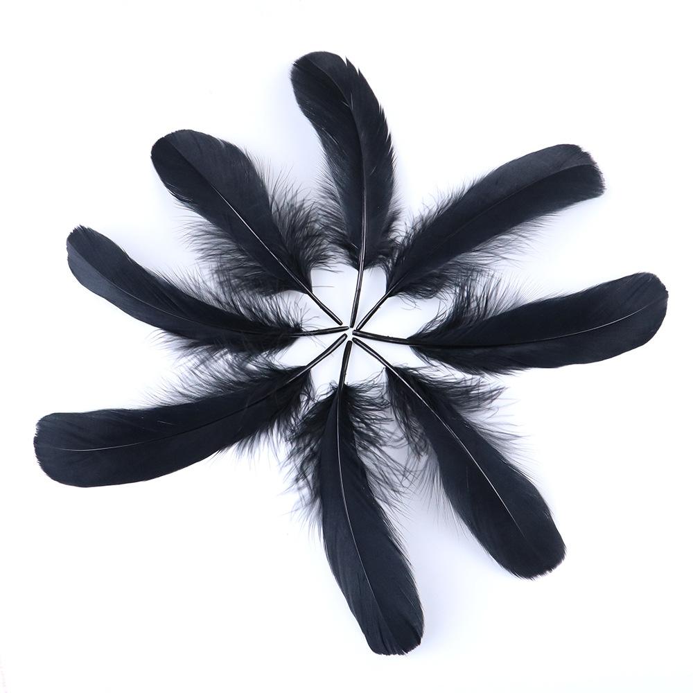 Goose Feather Diy Colorful Feather Soft Large Floating Feather Headdress Craft Decoration Material