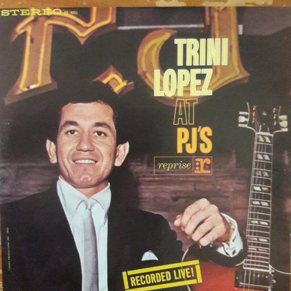 

LP Record TRINI LOPEZ TRIO - Trini Lopez At PJ s MGRR99429 Reprise Records 1963 Netherland Latin Used