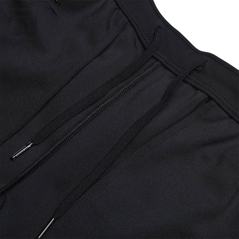 Fila Fitness Series Solid Color Simple Knit Sports Pants Men Bottoms Black A11M441602F-BK