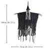 1PC Halloween Ornaments Pumpkin Hanging Ghost Face Gauze Hanging Ghost Festival Haunted House Courtyard Party Atmosphere Arrangement Props