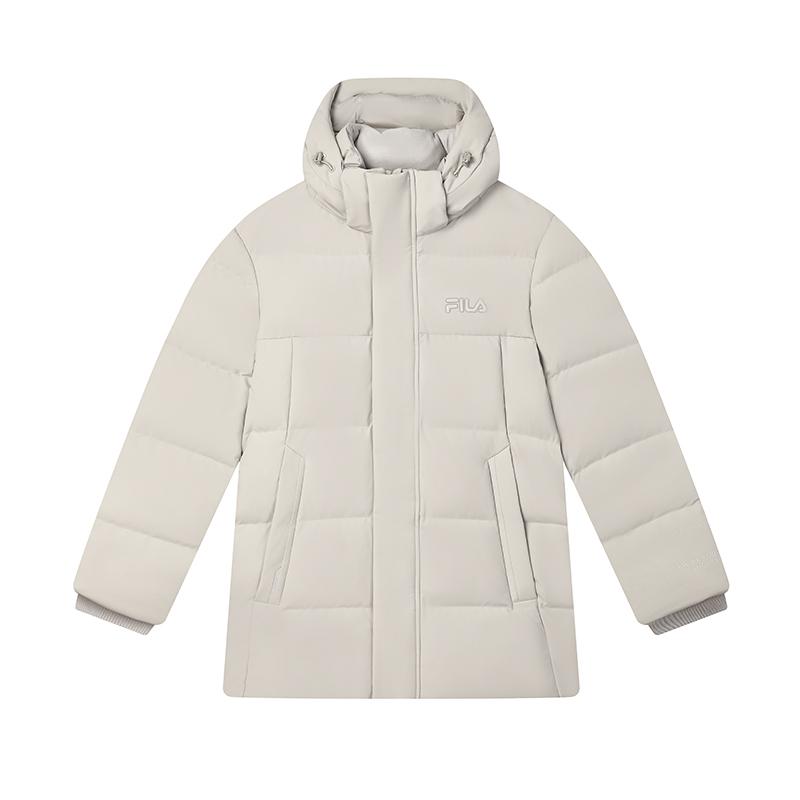 New FILA Down Jacket Men's Rock Khaki F11M448906FLK