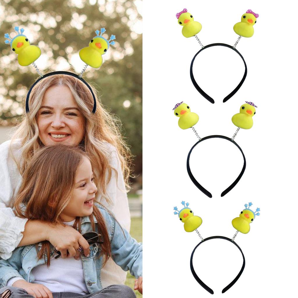 10pack Teen Girl Headbands Easters Headpiece Thin Cartoon Hairband Thanksgiving Hair Hoop Holiday Party Photo Props