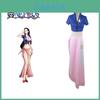 One Piece Nico Robin Skirt Anime Cosplay Costume Halloween Tops Decorated Perfect For Comic Exhibitions And Party Events.