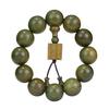 Argentina old material submerged green sandalwood bracelet sandalwood wooden cultural toy bracelet men's and women's jewelry buddhist beads