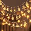 Cross-border LED Round Ball Fairy Lights - Room & Party Décor with Battery Box