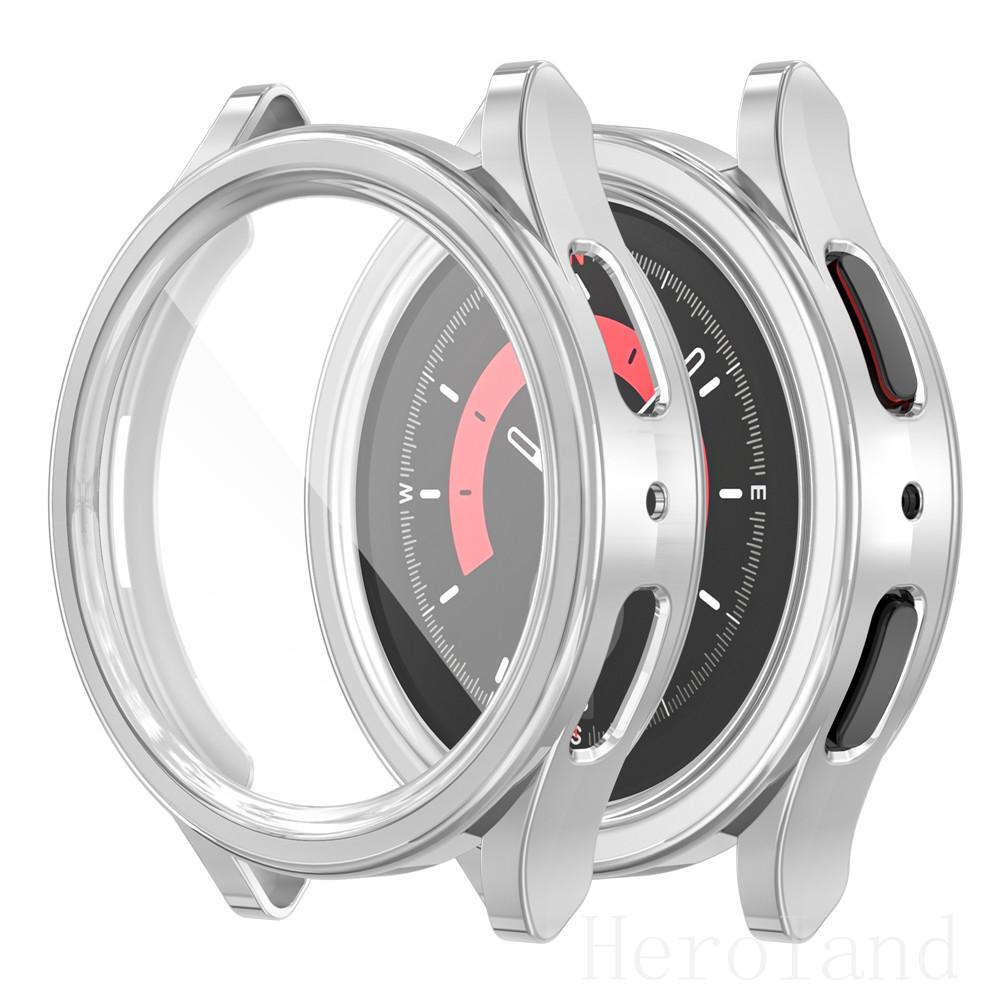 Full Protective Case Cover For Samsung Galaxy Watch 5 Pro 45mm SmartWatch Screen Protector Accessories Frame Cases Soft TPU Hot