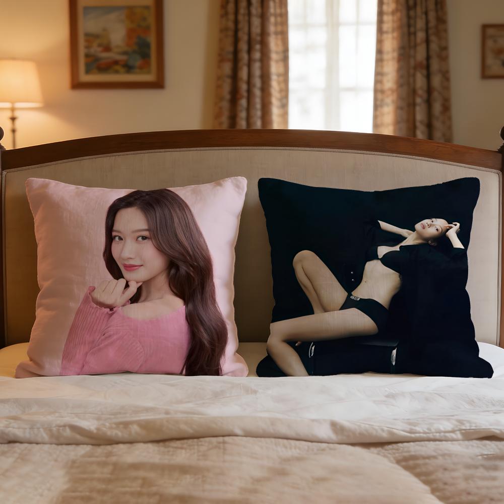 Star Mun Kayoung Cushion Cover 1Pcs Decorative Covers Soft Cushion Case For Sofa Couch Decor 40X40 45X45 Pillowcases