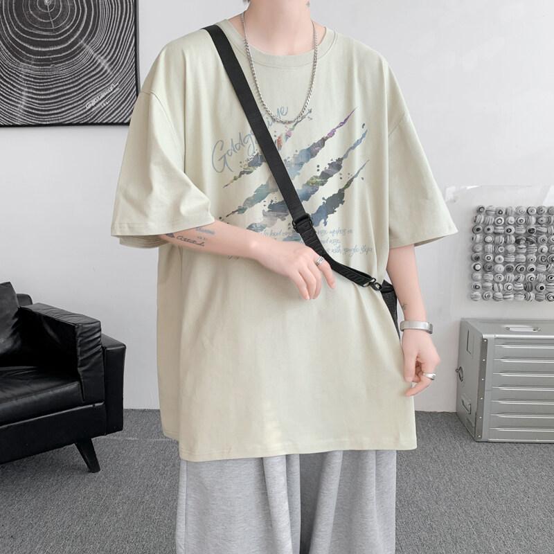 Unisexs Cotton Tshirts White Unisexs 5XL Oversized T Shirt Summer Casual Wear Letter Print Hip Hop Tee Shirts for Unisex Male Clothes