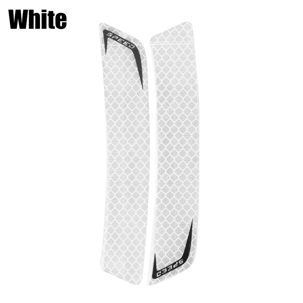 2pcs Car Wheel Arch Anti-collision Strips Night Reflective Decorative Car Stickers Exterior Accessories Decals