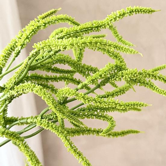 Simulation Rice Wheat Ears Fake Plants Artificial Grass Flower Arrangement Faux Greenery Branch