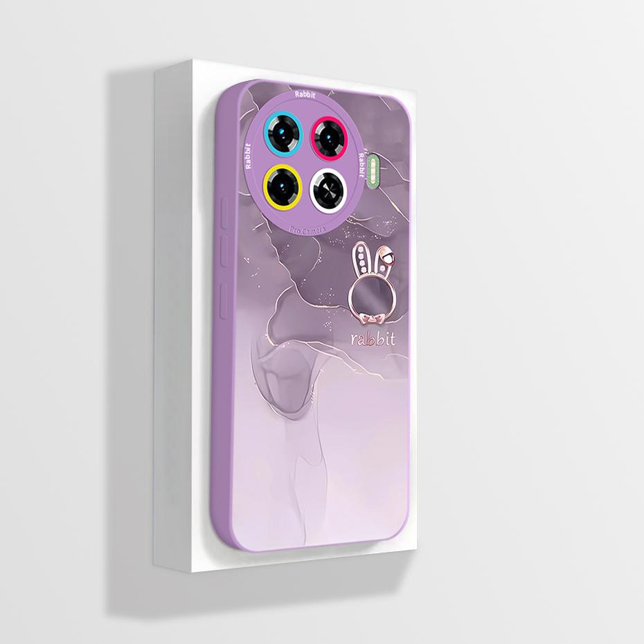 Case For Tecno Spark 20 Pro Plus 4G Phone Cover Cute Astronaut Soft Liquid Silicone Bumper Shell For Tecno Spark20ProPlus Fundas