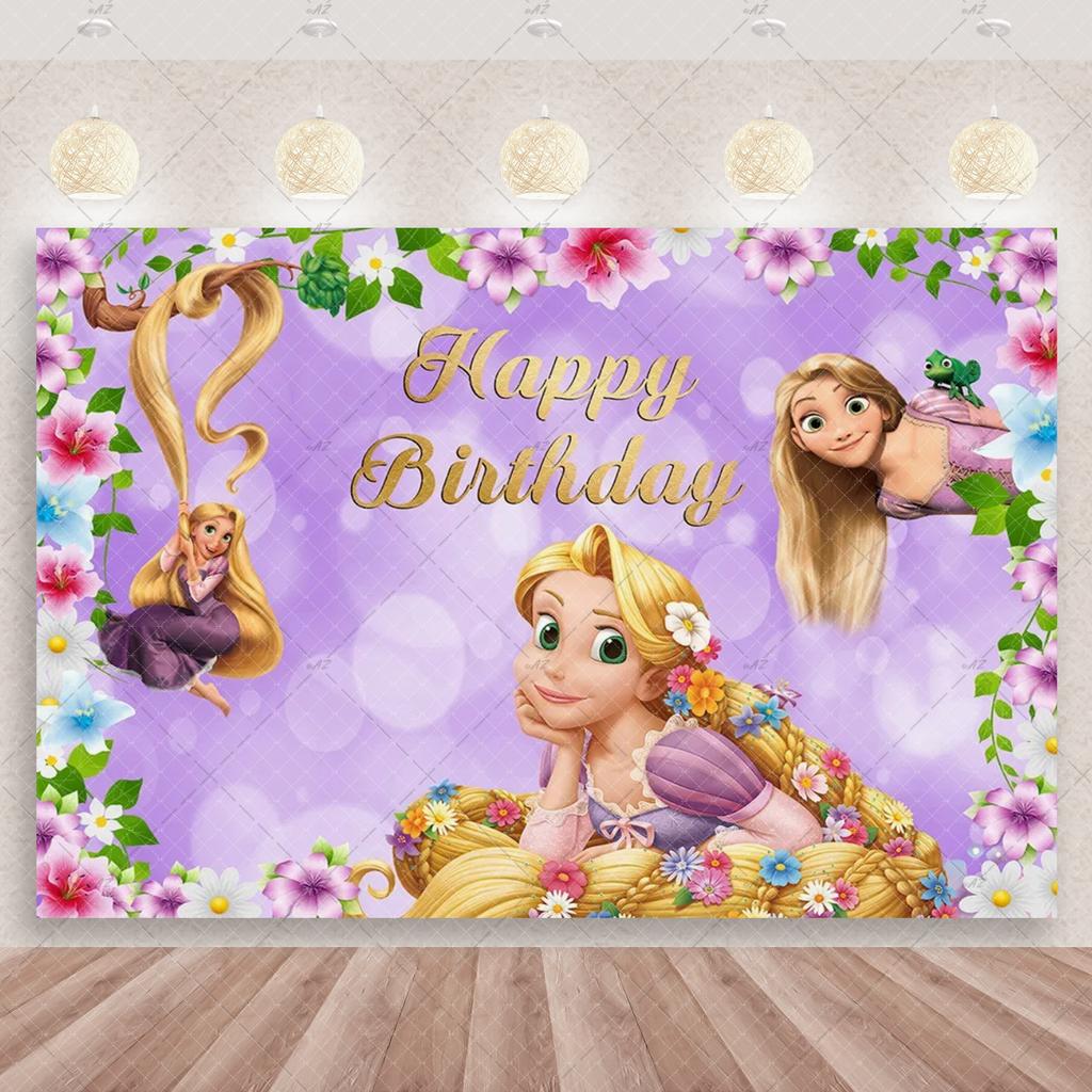 BEPAN Fundal Tematic Magic Rapunzel Personalizabil Decorațiuni și Accesorii Petrecere de Ziua de Naștere Fetiță Fundal Baby Shower Poster Cameră