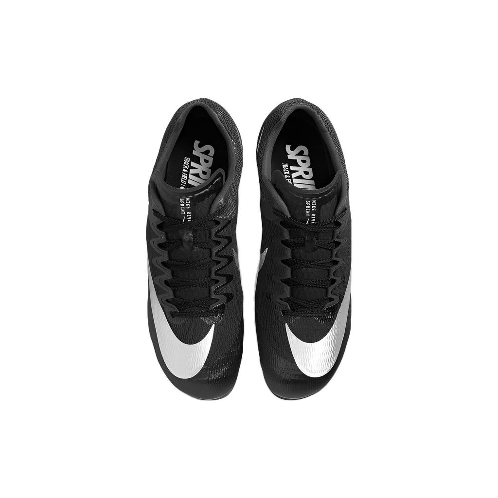 New Nike Air Zoom Rival Sprint Spikes 'Black Metallic Silver' DC8753-001