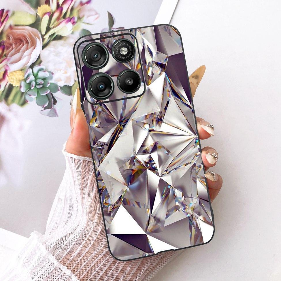 Per Moto G57 Power 5G Custodia Cover Moda Farfalla Gatto Carino Fresco Dipinto Morbido Funda Per Motorola Moto G57 Power 5G Cover del Telefono