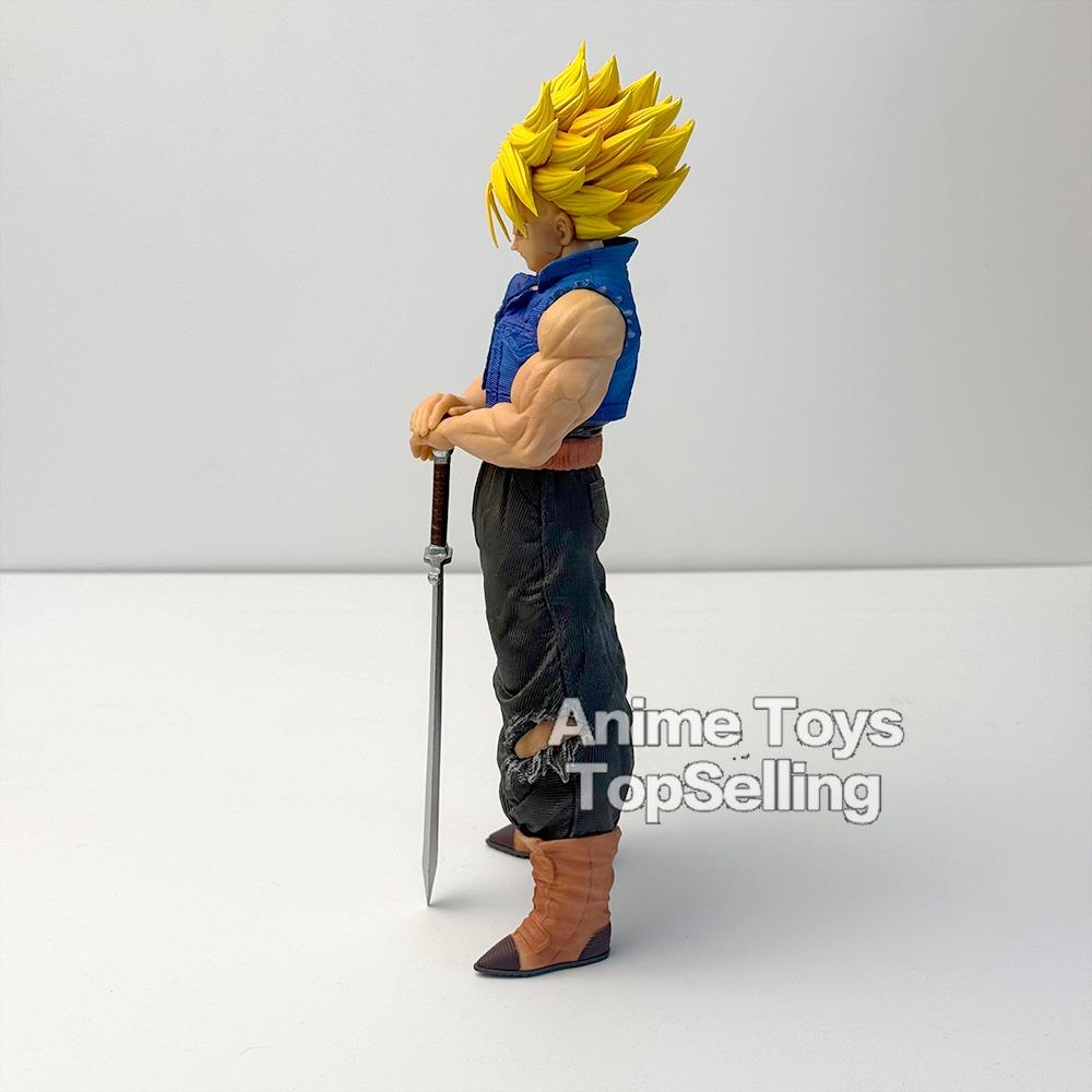 25 cm/9,84 tum Anime Dragon Ball Z Trunks Figur Framtida Trunks Actionfigurer MPVC Staty Samlingsmodell Leksaker för Barn Gåvor