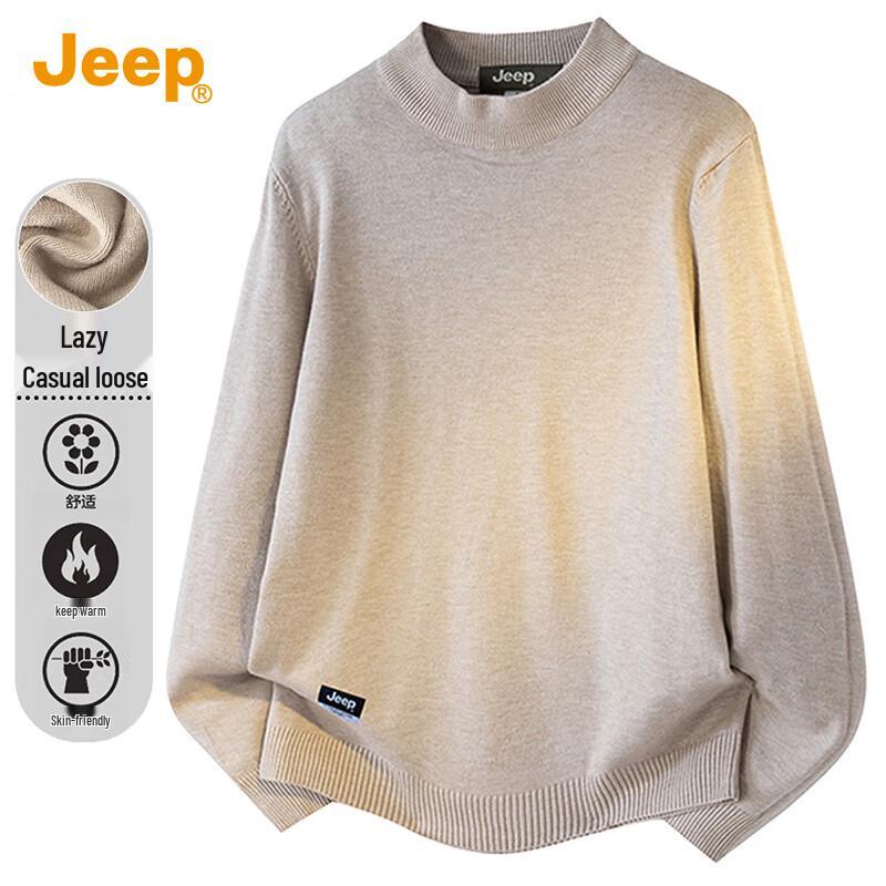 

JEEP Men s Mock Neck Knit Sweater 3XL
