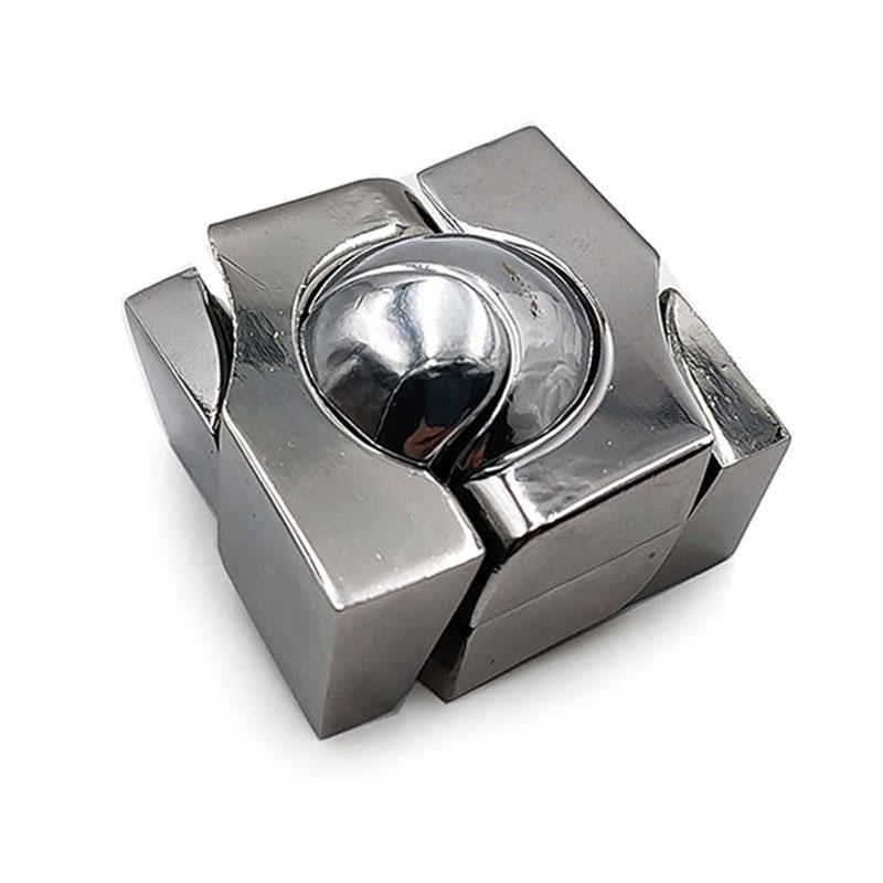 Difficult Disentanglement Brain Teaser Metal Puzzles For Adults and Kids Smart Logic IQ Test Mind Challenge Educational Toys