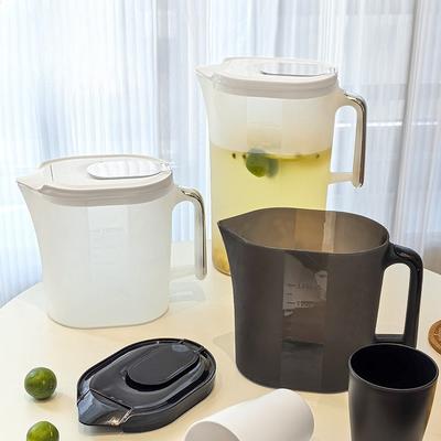 Cold Water Pitcher with Scale, Kitchen Baking, Household PP Thickened Large Capacity Measuring Cup, Plastic Cup, Cold Water Pitcher