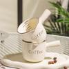Keramik Espresso Kaffee Messbecher Mit Skala Extraktionsbecher Milchbecher Milchkännchen Mit Henkel Latte Mischbecher Skala Messbecher