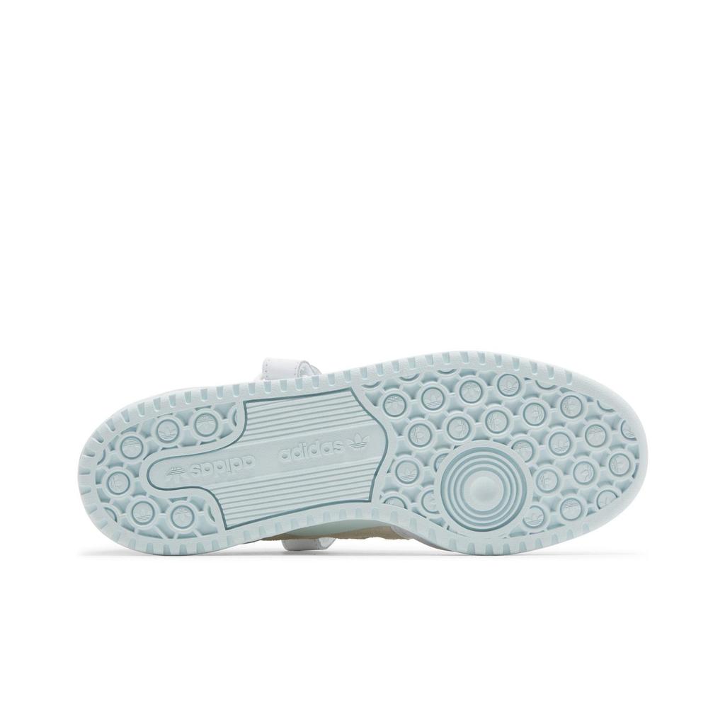 Adidas Forum Low Big Kid 'White Almost Blue' (Unisex) Cloud White / Almost Blue / Chalk White Kids' Skateboarding Shoes GY7058
