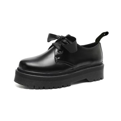 Neue Mode Damen Schuhe Dicke Sohle Quadratischer Absatz Schuhe College Stil Lolita Damen Schuhe Zapatos Mujer Damen Lederschuhe