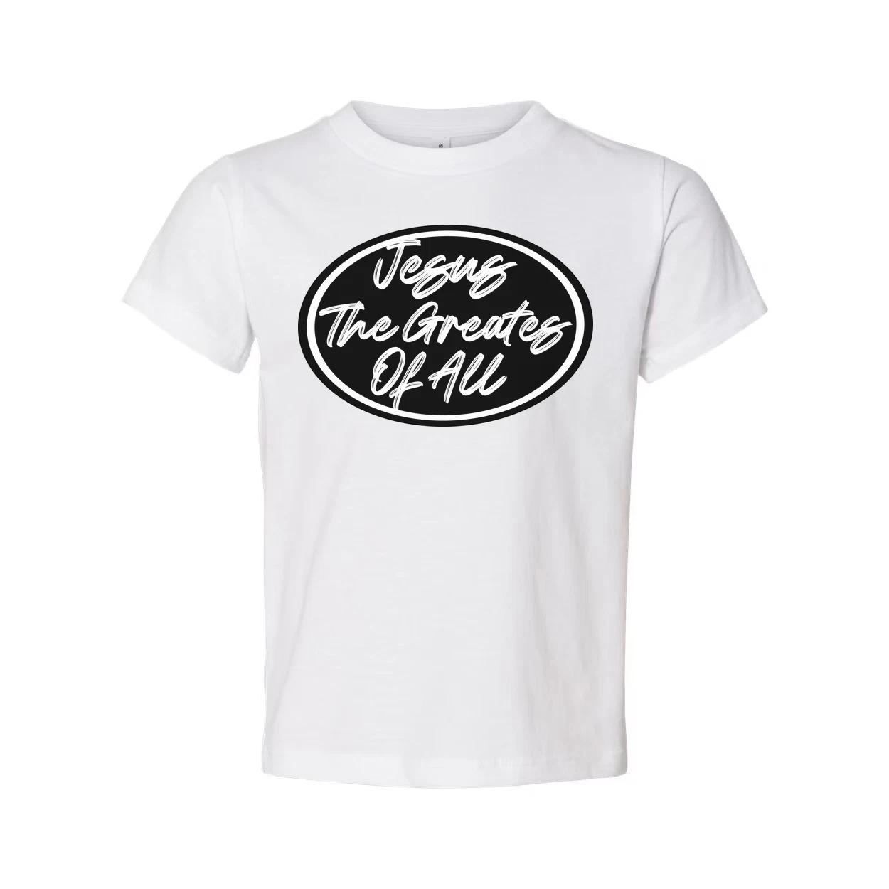 Unisex Jesus The Greatest Of All Graphic Tee 3XL