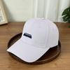Fashion Hat Spring New Alphabet Embroidery Washed Cotton Baseball Cap Female Korean Version Show Face Small Versatile Casual Cap Male Trend