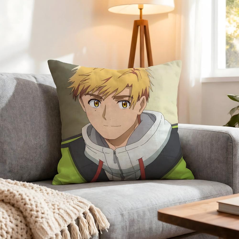 Anime Medalist Cushion Cover 1Pcs Decorative Covers Soft Cushion Case For Sofa Couch Decor 40X40 45X45 Pillowcases