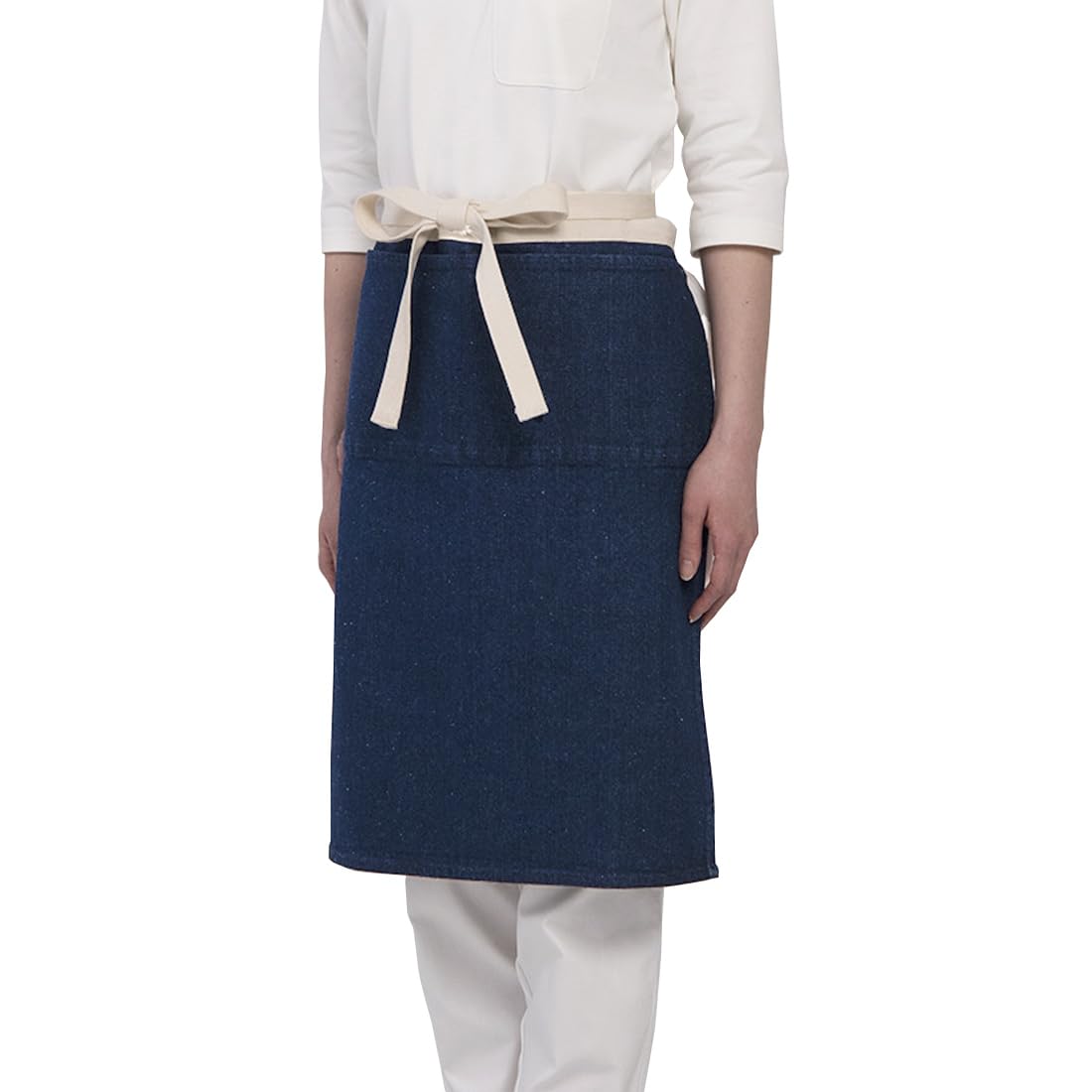 

Seven Uniform QT7377-1 Waist Apron, Indigo, Free Size