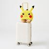 Pokemon Kapüşonlu Yaka Pikachu Sarı Pokemon Sandık Seyahat Aksesuarları Yastık, Kemer, Tek Dokunuş