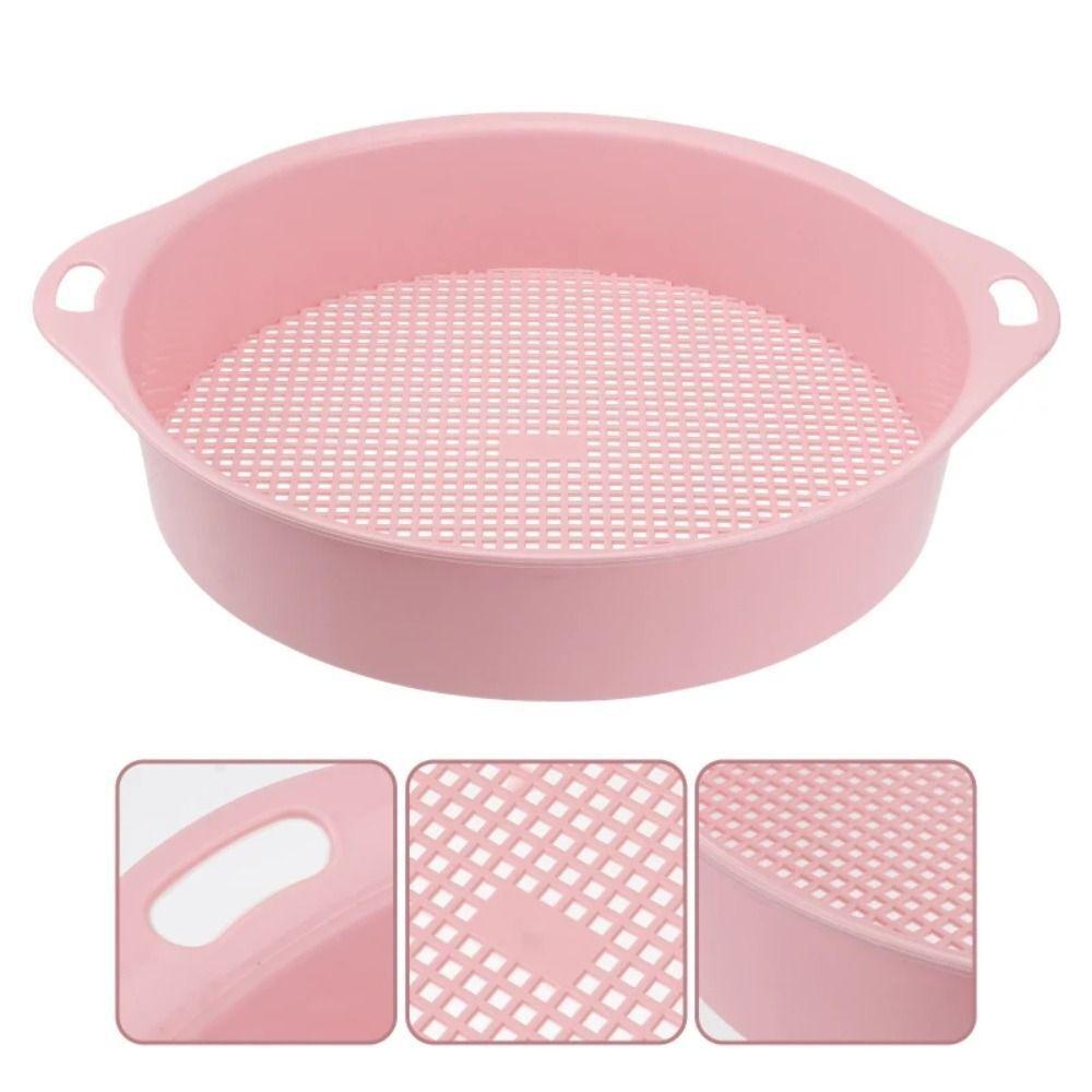 Multi-use Soil Sieve Sifter Round Sifting Strainer Sand Screen Filter Compost