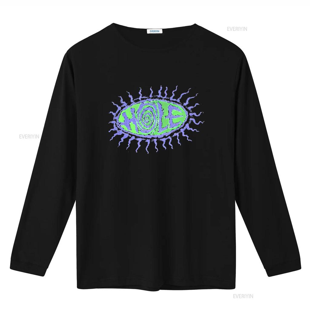 Rare 90s Hole Band T Shirt For Fan Reprint S 5xl Kh8270 Vintage Washed Homme Top For Everyday Wear Designer Clothes Soft