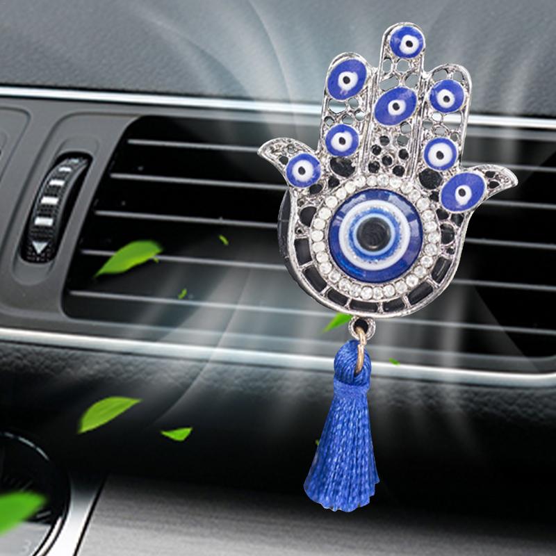 Car Air Freshener Vent Clips Auto Devil's Eye Aromatherapy Diffuser Clip Mysterious And Fashionable Interior Decor Accessories