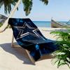 Dallas Cowboys Print Beach Towel, Large Soft Quick Dry Towel for Beach Camping Swimming