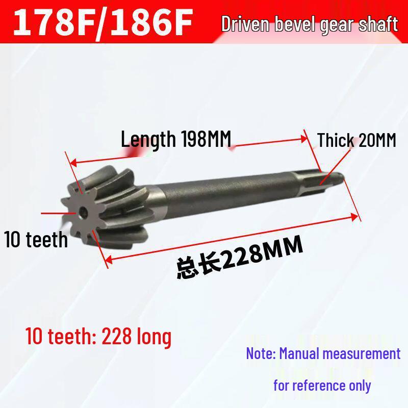 Micro-Tiller Bevel Gear Accessories for Models 173F-192F