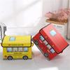 Home Supplies Children's Clothing And Toys Storage Box Laminated Non-woven Cartoon Car Storage Box Kids Collapsible Storage