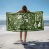 1pc Beach-Themed Bachelorette Party Design 2D Printed Microfiber Beach Towel, Quick Dry Super Absorbent. Great for Beach, Pool