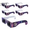 Filtre UV Lunettes d'Éclipse Solaire Professionnelles Lunettes Solaires IR Sécurité Adultes pour Observation Directe Protection des Yeux