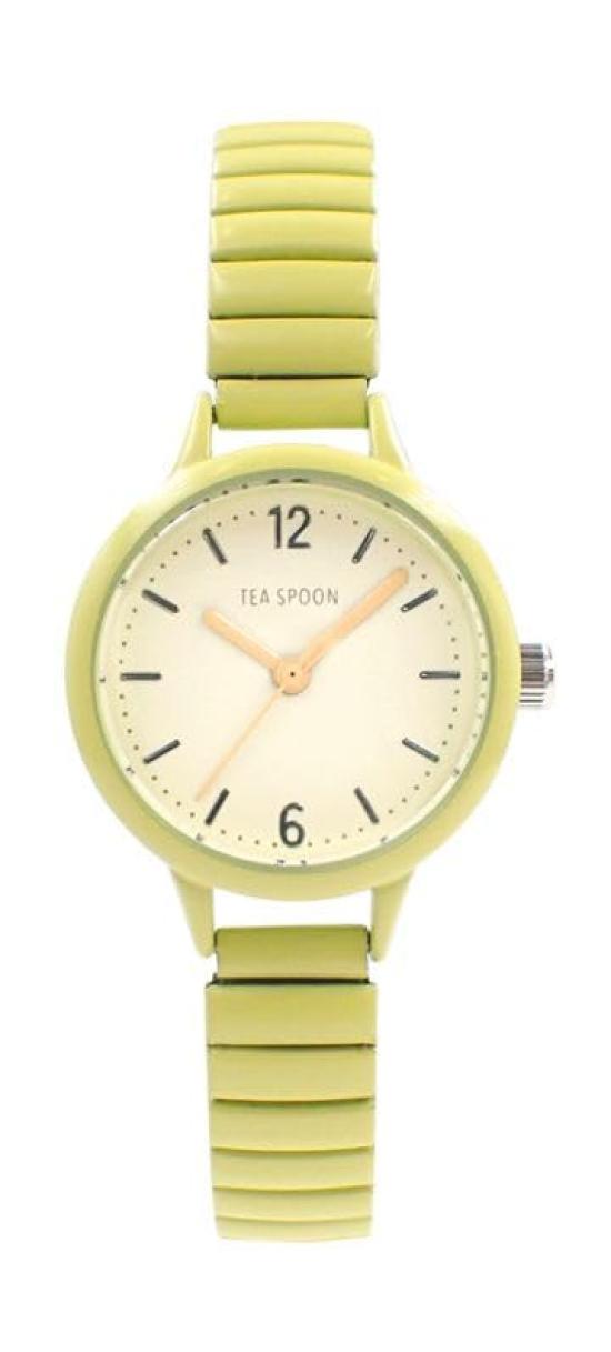 

[Follow] Watch Tea Spoon Slim Colorful Bellows Watch N02522S-5 YE Women s Yellow