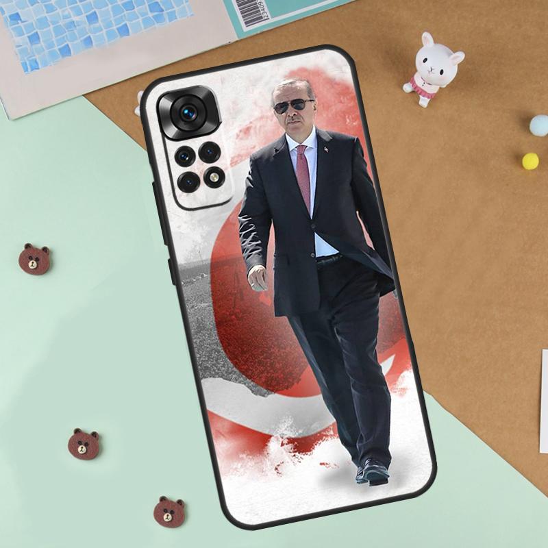Turkey Recep Tayyip Erdogan Case For Xiaomi Redmi Note 13 14 9 10 11 12 Pro 10S 11S 12S Cover For Redmi 13C 10C 12C 14C