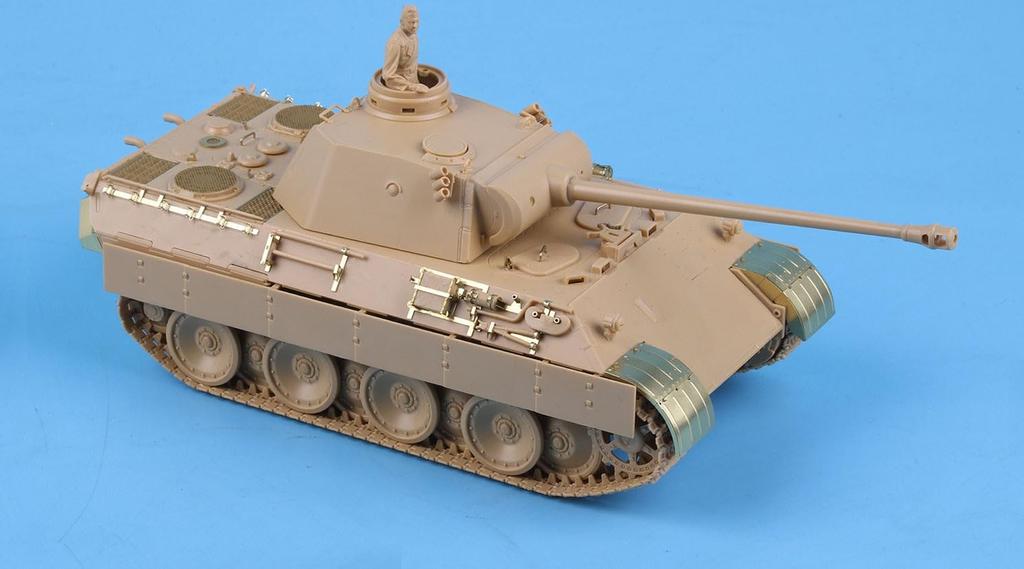 Tetra Model ME Series German Panther D Tank T Plastic Model Parts ME4807 1/48 (for Company)